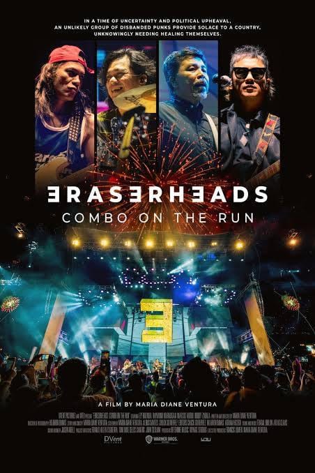 Theatrical poster for Eraserheads: Combo on the Run.